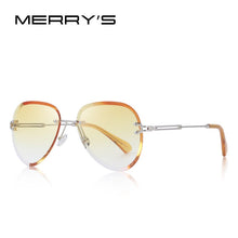 Load image into Gallery viewer, MERRYS DESIGN Women Rimless Pilot Gradient Sunglasses UV400 Protection S6121
