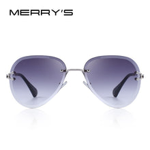 Load image into Gallery viewer, MERRYS DESIGN Women Rimless Pilot Gradient Sunglasses UV400 Protection S6121