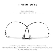 Carica l&#39;immagine nel visualizzatore di Gallery, MERRYS DESIGN Women Titanium Alloy Rimless Ladies Frames Ultralight Frameless Optical Frames Eyewear S2888