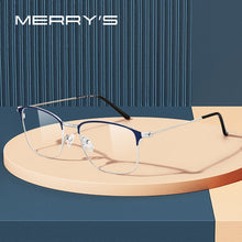 Load image into Gallery viewer, MERRYS DESIGN Women Vintage Alloy Glasses Frame Unisex Optical Ultralight Myopia Prescription Men Eyeglasses S2173