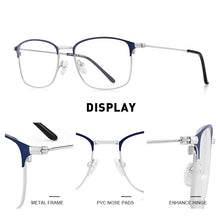 Load image into Gallery viewer, MERRYS DESIGN Women Vintage Alloy Glasses Frame Unisex Optical Ultralight Myopia Prescription Men Eyeglasses S2173