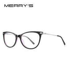 Load image into Gallery viewer, MERRYS DESIGN Women Vintage Cat Eye Glasses Frames Acetate Eyewear Optics Frame Prescription Glasses Optical Eyewear S2286