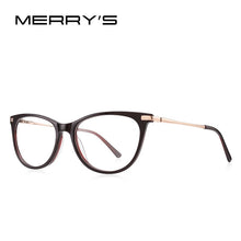 Load image into Gallery viewer, MERRYS DESIGN Women Vintage Cat Eye Glasses Frames Acetate Eyewear Optics Frame Prescription Glasses Optical Eyewear S2286