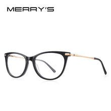 Load image into Gallery viewer, MERRYS DESIGN Women Vintage Cat Eye Glasses Frames Acetate Eyewear Optics Frame Prescription Glasses Optical Eyewear S2286