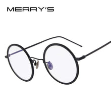 Carica l&#39;immagine nel visualizzatore di Gallery, MERRYS Women Round Optical Frames Eyeglasses Men Classic Glasses S8109