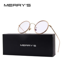 Carica l&#39;immagine nel visualizzatore di Gallery, MERRYS Women Round Optical Frames Eyeglasses Men Classic Glasses S8109