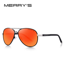 Load image into Gallery viewer, MERRYS Men Classic Pilot Sunglasses HD Polarized Aluminum Driving Sun glasses  Shades UV400 S8513
