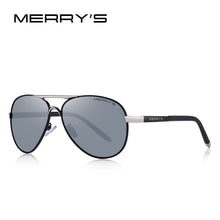Load image into Gallery viewer, MERRYS Men Classic Pilot Sunglasses HD Polarized Aluminum Driving Sun glasses  Shades UV400 S8513