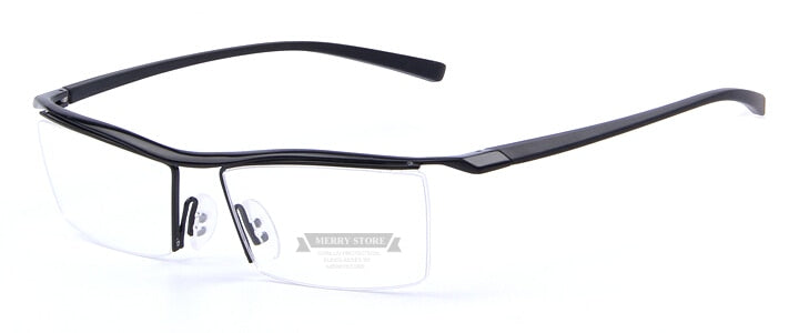MERRYS Men Optical Frames Eyeglasses Frames Rack Commercial Glasses Eyeglasses Frame Myopia Titanium Frame TR90 Legs
