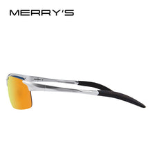 Load image into Gallery viewer, MERRYS Men Polarized Sunglasses Aviation Aluminum Magnesium Sun Glasses For Fishing Driving Rectangle Rimless Shades S8277