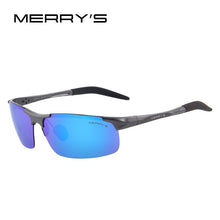 Load image into Gallery viewer, MERRYS Men Polarized Sunglasses Aviation Aluminum Magnesium Sun Glasses For Fishing Driving Rectangle Rimless Shades S8277
