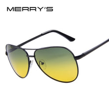 Carica l'immagine nel visualizzatore di Gallery, MERRYS Men Polarized Sunglasses Night Vision Driving Sunglasses 100% UV400 Sunglasses