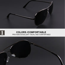 Carica l'immagine nel visualizzatore di Gallery, MERRYS Men Polarized Sunglasses Night Vision Driving Sunglasses 100% UV400 Sunglasses