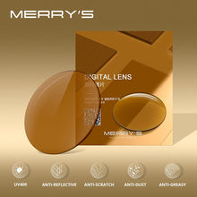 Load image into Gallery viewer, MERRYS Tinted Dyeing R2 Series Progressive Multifocal Lenses Prescription 1.56 1.61 1.67 (ADD +0.75~+3.00)