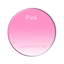Load image into Gallery viewer, MERRYS Tinted Dyeing Series 1.56 1.61 1.67 Prescription CR-39 Resin Optical Glasses Lenses Myopia Hyperopia Sunglasses Lens