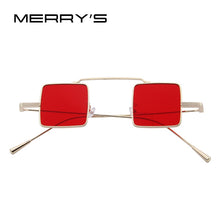 Load image into Gallery viewer, MERRYS Vintage Women/Men Steampunk Square Sunglasses S8084