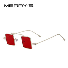 Load image into Gallery viewer, MERRYS Vintage Women/Men Steampunk Square Sunglasses S8084