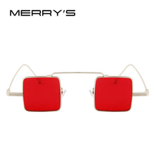 Load image into Gallery viewer, MERRYS Vintage Women/Men Steampunk Square Sunglasses S8084