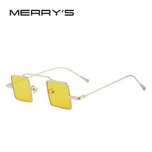 Load image into Gallery viewer, MERRYS Vintage Women/Men Steampunk Square Sunglasses S8084