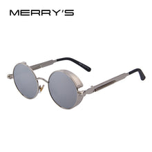 Load image into Gallery viewer, MERRYS Vintage Women Steampunk Sunglasses Brand Design Round Sunglasses Oculos de sol UV400