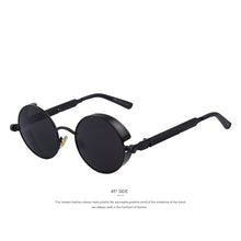 Load image into Gallery viewer, MERRYS Vintage Women Steampunk Sunglasses Brand Design Round Sunglasses Oculos de sol UV400