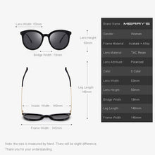 Load image into Gallery viewer, MERRYS Women Brand Designer Cat Eye Polarized Sunglasses 100% UV Protection S6152