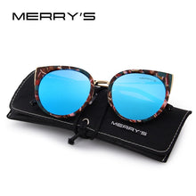 Load image into Gallery viewer, MERRYS Women Classic Brand Designer Cat Eye Polarized Sunglasses SunGlasses S6018