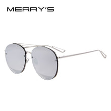 Carica l&#39;immagine nel visualizzatore di Gallery, MERRYS Women Classic Brand Designer Rimless Sunglasses Twin Beam Metal Frame Sun Glasses S8096