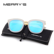 Load image into Gallery viewer, MERRYS Women Classic Cat Eye Polarized Sunglasses Sun Glasses Metal Temple 100% UV Protection S6082