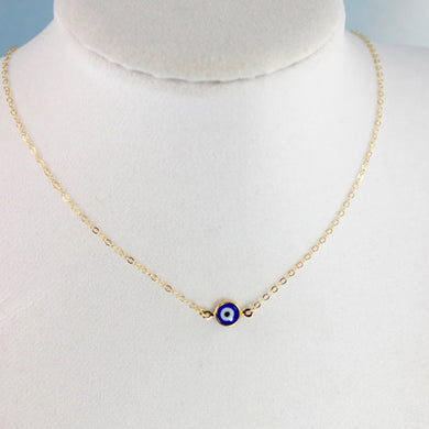 Vintage Gold/ Silver Color Pendant Necklace For Women Simple Eye Shape Choker Necklace Wedding Jewelry Gift For Love