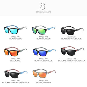 MISSKY Men Sunglasses Polarized Ultraviolet-proof UV400 Sunglasses for Outdoor Sports Fishing