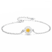 Load image into Gallery viewer, friends S925 Sterling silver Pearl Leaf leaves bracelets for women girl in charm bangles bracelets pour les femmes