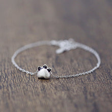 Load image into Gallery viewer, friends S925 Sterling silver Pearl Leaf leaves bracelets for women girl in charm bangles bracelets pour les femmes