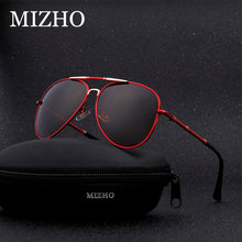 Load image into Gallery viewer, MIZHO 2023 Brand Anti-Reflective Visual Protection Women Sunglasses For Men Polarized Pilot 25g light  gafas de sol PILOT
