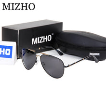 Load image into Gallery viewer, MIZHO 2023 Brand Anti-Reflective Visual Protection Women Sunglasses For Men Polarized Pilot 25g light  gafas de sol PILOT