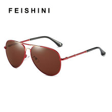 Load image into Gallery viewer, MIZHO 2023 Brand Anti-Reflective Visual Protection Women Sunglasses For Men Polarized Pilot 25g light  gafas de sol PILOT