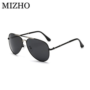MIZHO 2023 Brand Anti-Reflective Visual Protection Women Sunglasses For Men Polarized Pilot 25g light  gafas de sol PILOT
