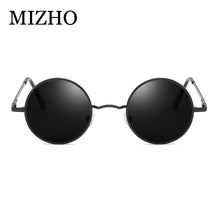 Load image into Gallery viewer, MIZHO 2022 vintage Metal Sun glasses Women Brand Design Punk Yellow Eyewear Red Round Sunglasses Men Polarized UV Protection