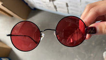 Load image into Gallery viewer, MIZHO 2022 vintage Metal Sun glasses Women Brand Design Punk Yellow Eyewear Red Round Sunglasses Men Polarized UV Protection