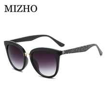Load image into Gallery viewer, MIZHO Cat Eye Sunglasses Women Brand Designer Vintage 2023 Small Frame Gradient Ladies Sunglasses White Retro Shades