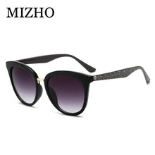 Load image into Gallery viewer, MIZHO Cat Eye Sunglasses Women Brand Designer Vintage 2023 Small Frame Gradient Ladies Sunglasses White Retro Shades