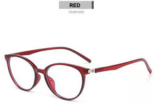 Load image into Gallery viewer, Protect Eyesight Anti Blue Light Glasses Frame Ladies Look At Phone Eyewear Blocking Glare Computer Glasses Women Cat eye