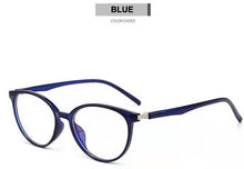 Load image into Gallery viewer, Protect Eyesight Anti Blue Light Glasses Frame Ladies Look At Phone Eyewear Blocking Glare Computer Glasses Women Cat eye
