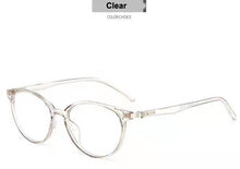 Load image into Gallery viewer, Protect Eyesight Anti Blue Light Glasses Frame Ladies Look At Phone Eyewear Blocking Glare Computer Glasses Women Cat eye