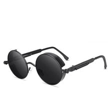 Load image into Gallery viewer, MOLNIYA Classic Gothic Steampunk Sunglasses Sun Glasses Men Women Brand Designer Vintage Round Glasses Driving Goggle