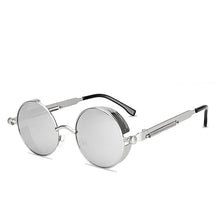 Load image into Gallery viewer, MOLNIYA Classic Gothic Steampunk Sunglasses Sun Glasses Men Women Brand Designer Vintage Round Glasses Driving Goggle