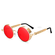 Load image into Gallery viewer, MOLNIYA Classic Gothic Steampunk Sunglasses Sun Glasses Men Women Brand Designer Vintage Round Glasses Driving Goggle