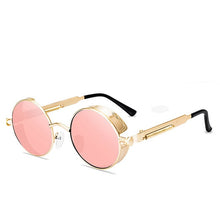Load image into Gallery viewer, MOLNIYA Classic Gothic Steampunk Sunglasses Sun Glasses Men Women Brand Designer Vintage Round Glasses Driving Goggle