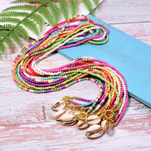 Load image into Gallery viewer, MOON GIRL Big Seashell Long Pendant Necklace Bohemian Fashion Chic Girl Statement Boho Party Collier Femme Dropshipping