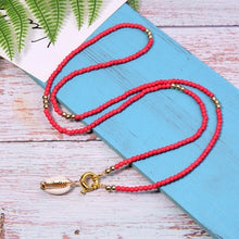 Load image into Gallery viewer, MOON GIRL Big Seashell Long Pendant Necklace Bohemian Fashion Chic Girl Statement Boho Party Collier Femme Dropshipping